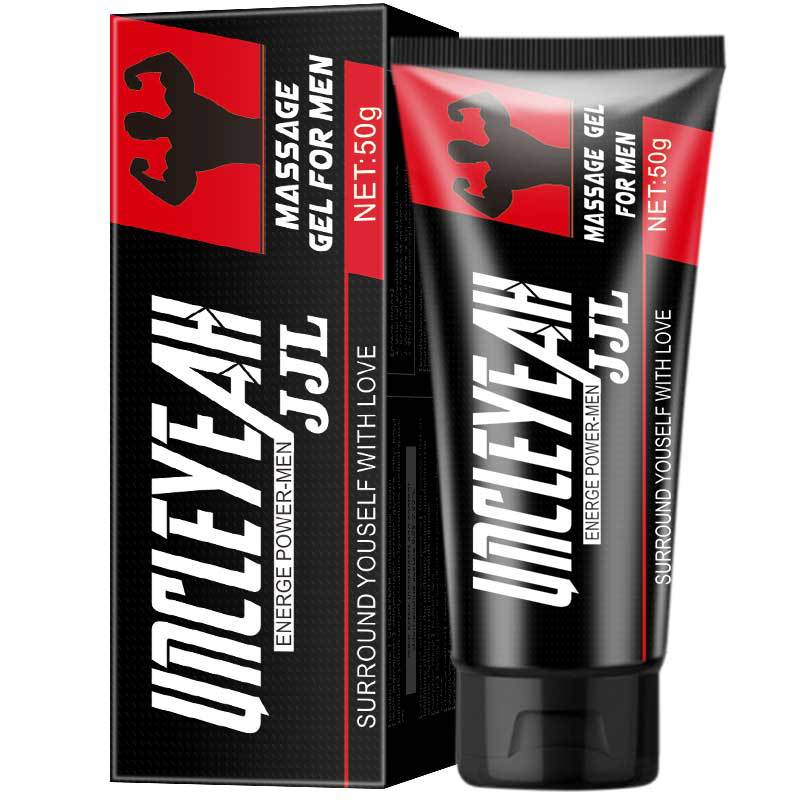 UNCLEYEAH JJL - Gel de masaje fortalecedor, engrosador, agrandador y potenciador para hombres, 50 g