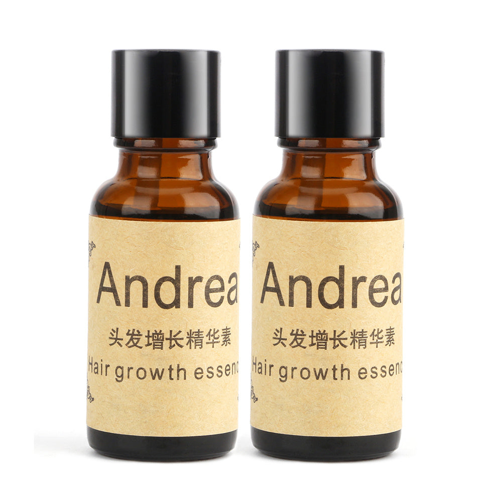 Líquido para el crecimiento del cabello ANDREA 20 ml: tratamiento intensivo anticaída y cuidado capilar con queratina