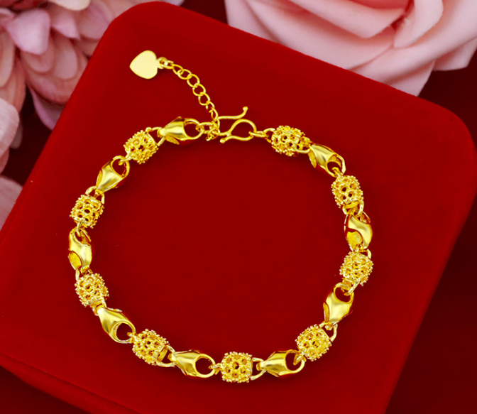 Gold-Plated Brass Bracelet