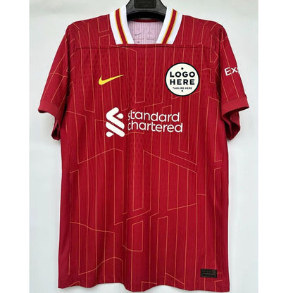 2024-25 LIVERPOOL Home Long Sleeve Player Version Soccer Jersey