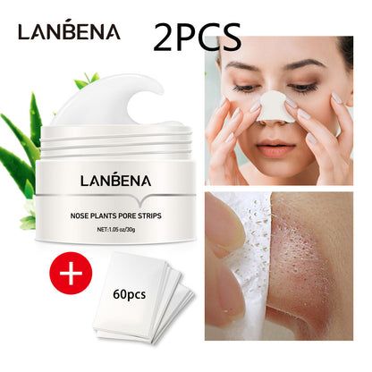 LANBENA Nose and Facial Acne and Blackhead Elimination Liquid and Patch