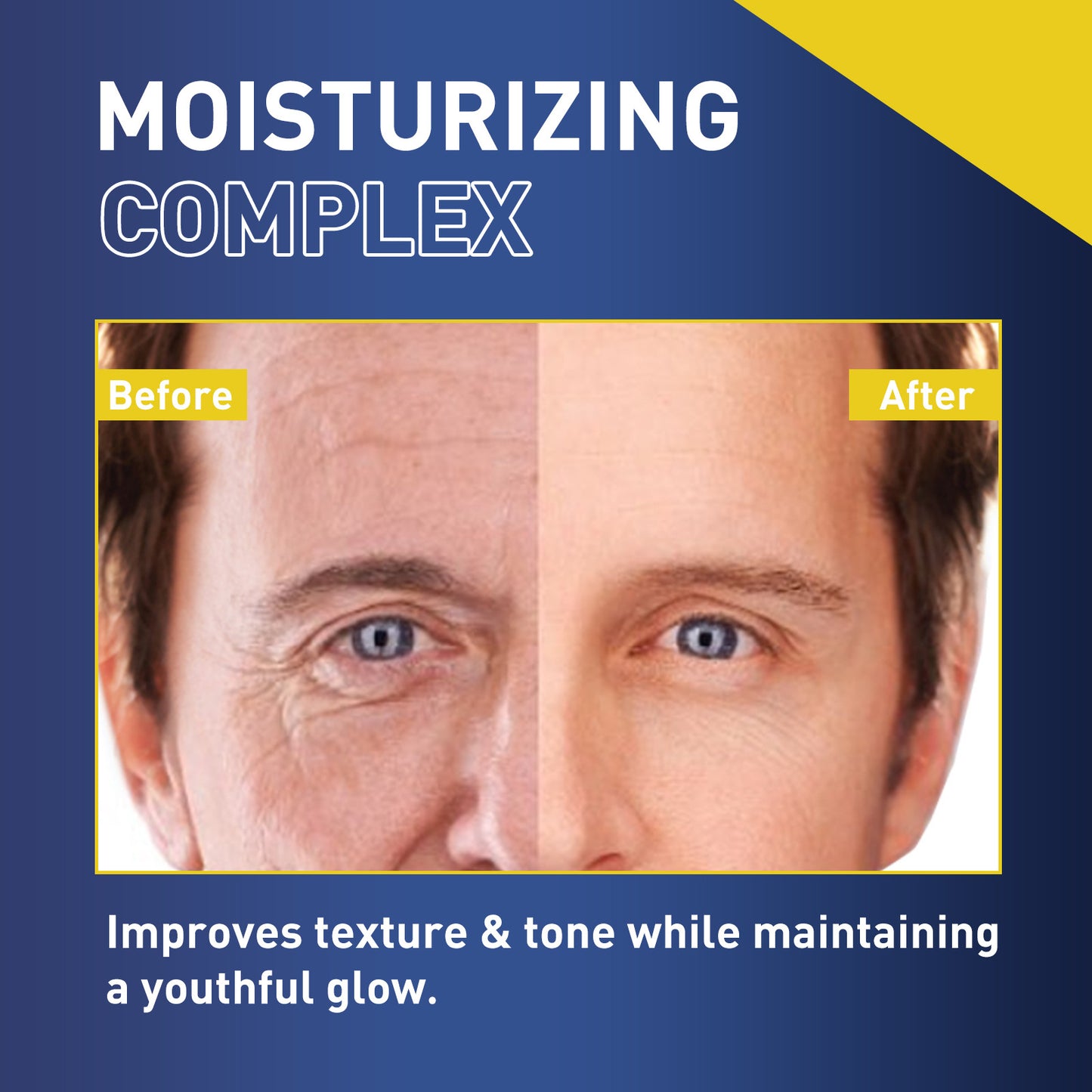 ACTIVE AGE Men's Anti-Aging Repair Moisturizer Wrinkle Reducer Face Cream