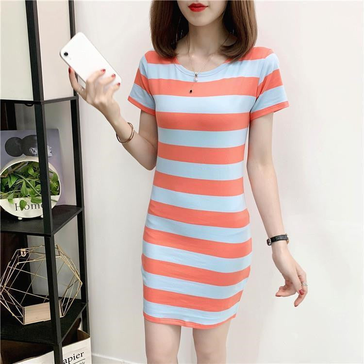 Fashion Personality Slim Bodysuit Dress Women