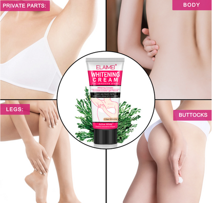 Crema blanqueadora e hidratante para zonas vaginales y corporales especiales ELAIMEI