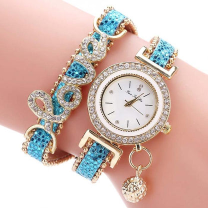 Conjunto de reloj y pulsera para mujer - Colección de 2 piezas