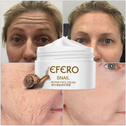 EFERO Wrinkle-Reducing Snail Cream That Tightens Pores and Brightens Your Skin -30g