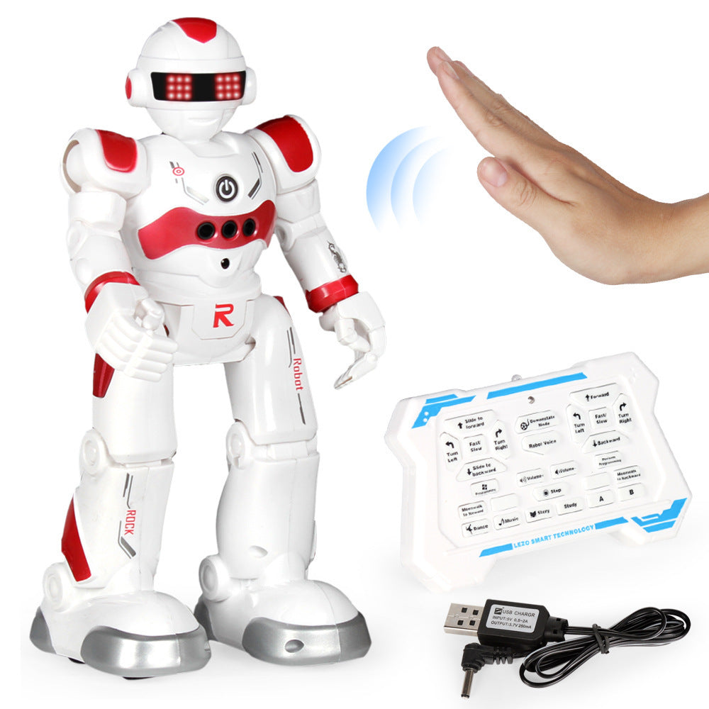 Remote Control Toy Smart Robot Electric Dancing Toy Cross-border Amazon Wish Boys And Girls - Increases scientific curiosity in children