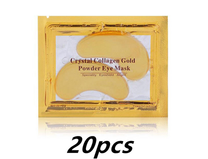 BEAUTY GOLD Korean Gold Crystal Collagen Masks, Anti-Aging, Acne Eye Mask