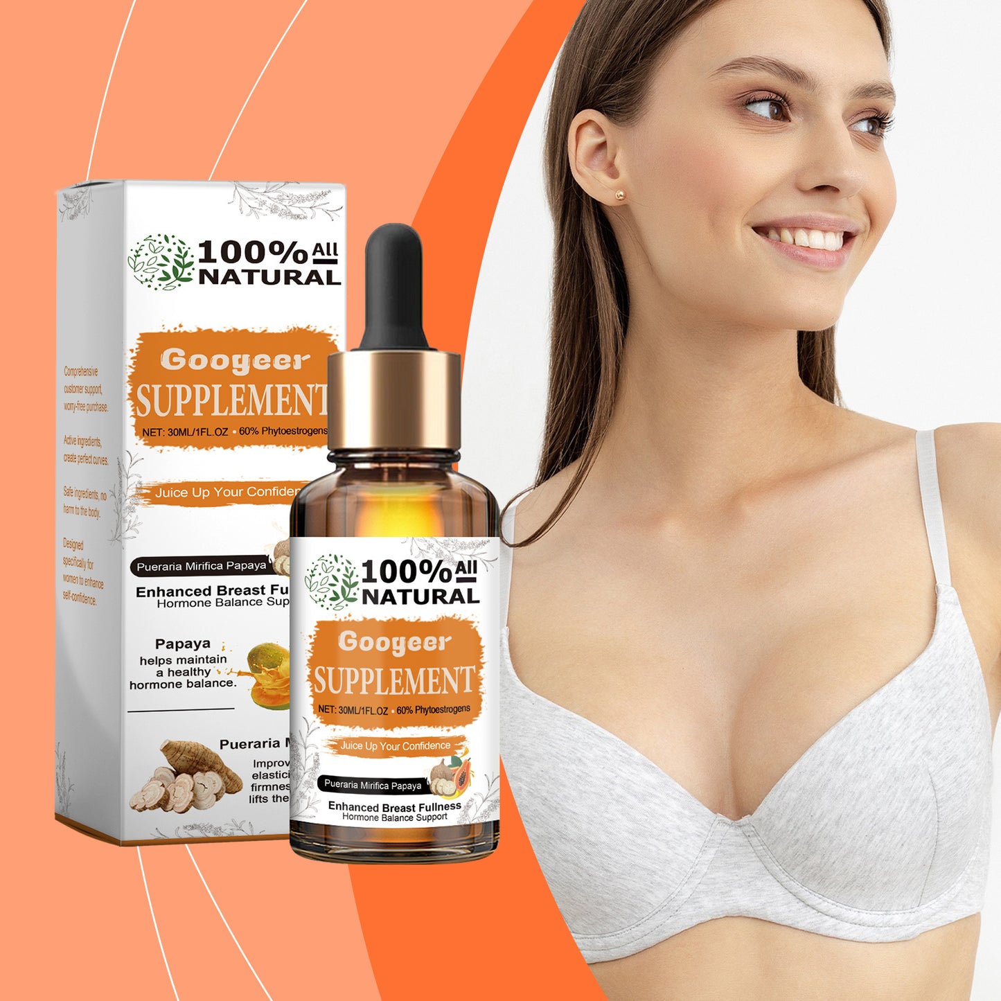 Googeer Pueraria Mirifica Papaya Supplement