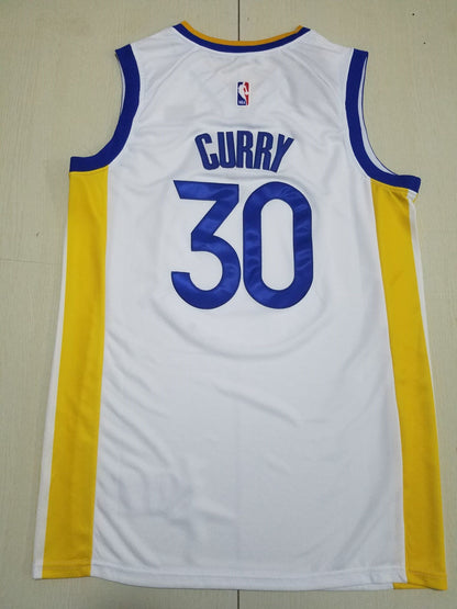 Golden State Warriors CURRY # 30 White NBA Jerseys