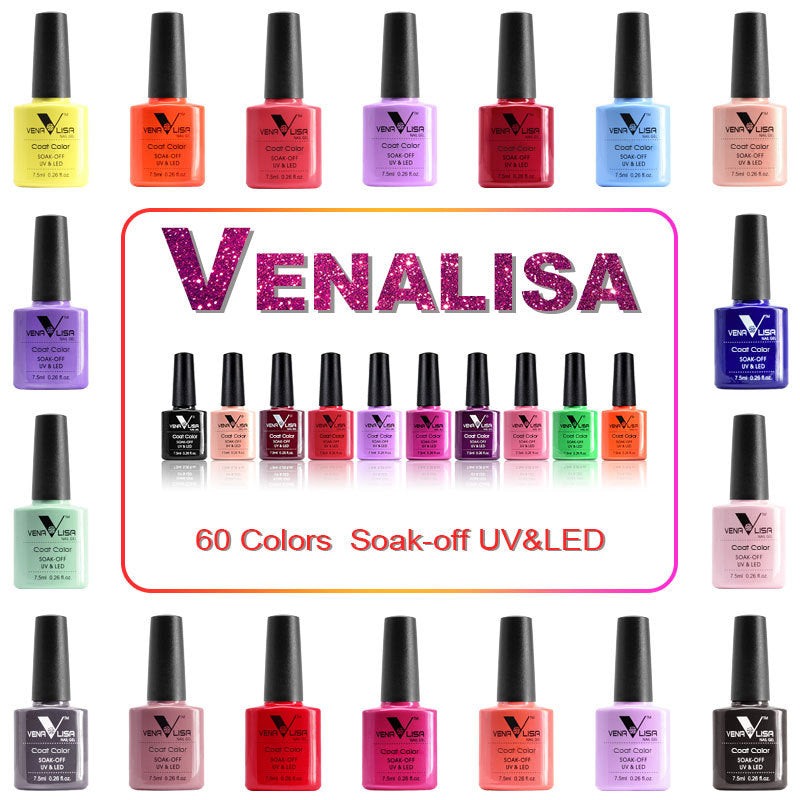 Esmalte de uñas de color sólido VENALISA