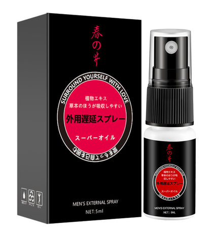 HARUNA Retardante y potenciador de la lubricación - India God Oil Spray - Japonés