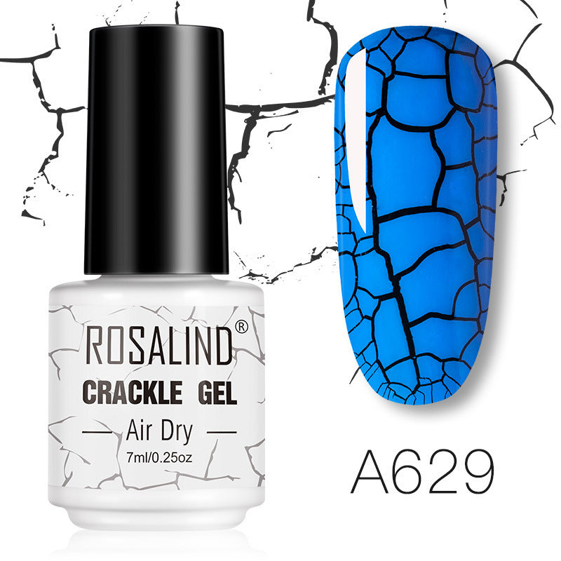 Esmalte de uñas con rayas agrietadas ROSALIND