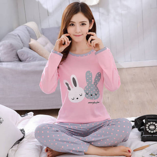 Kadın Alt Üst Yumuşak Pijama Takımı - women sleepwear pajamas