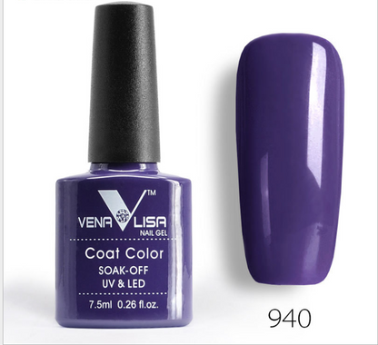 Esmalte de uñas de color sólido VENALISA