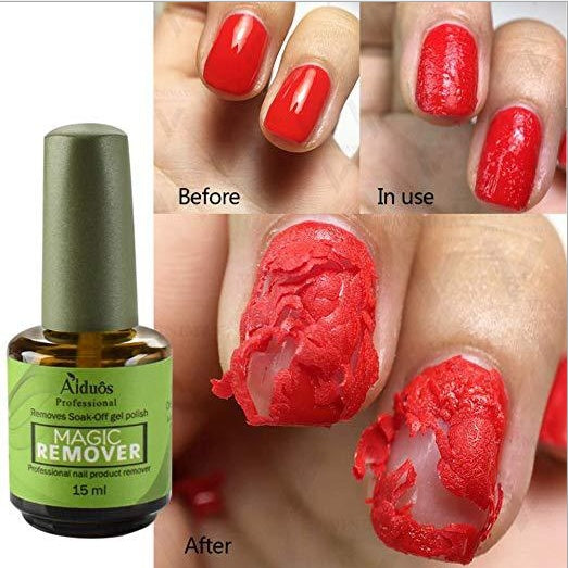 MAGIC REMOVER Magic Nail Polish Remover Polish Degreaser Cleaner