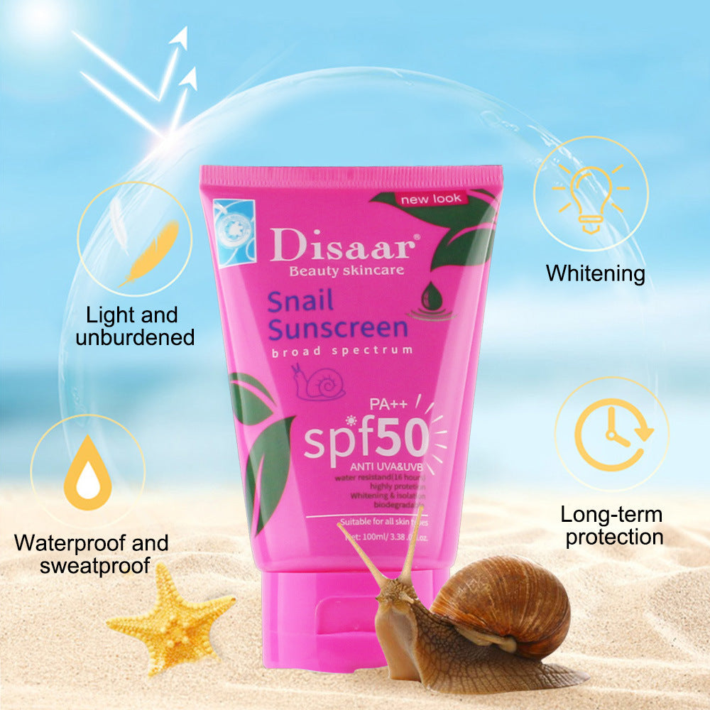 DISAAR Cross-Border Collagen Moisturizing Concealer UV Protection Sunscreen 100ml SPF 50+ PA+