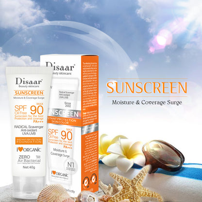 DISAAR Whitening Sunscreen for Sensitive Skin SPF 90+ PA+++ 40g - Buy 3 Pay for 2