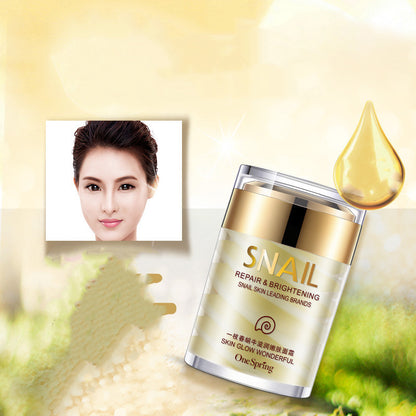 ONE SPRING Natural Snail Extract Anti-Wrinkle Moisturizing and Rejuvenating Repair Cream 60ml