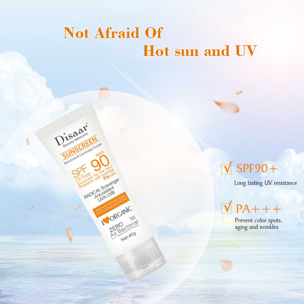 DISAAR Whitening Sunscreen for Sensitive Skin SPF 90+ PA+++ 40g - Buy 3 Pay for 2