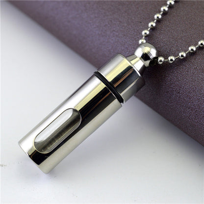 Perfume bottle pendant