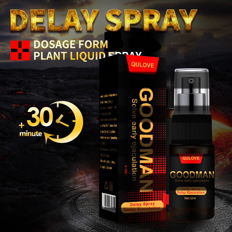 QULOVE Male Delay Sexual Spray - 30-Minute Delay - Buy 3, Pay for 2