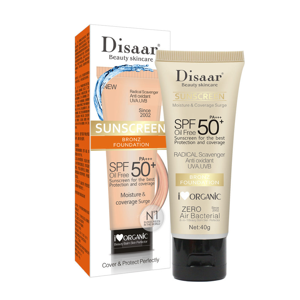 DİSAAR 4D Sunscreen Water Resistant Moisturizing Sunscreen For Sensitive Skin SPF: 50+ PA+++