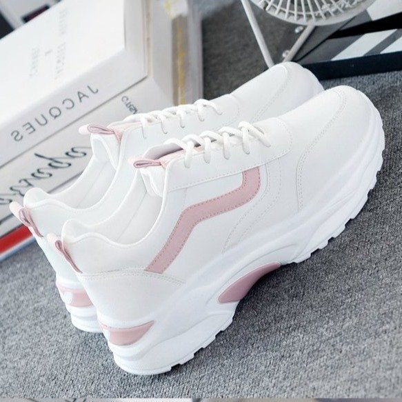 Mesh Breathable Thick Sole Korean Version Thick Sole Sneakers