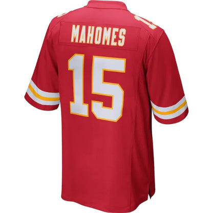 Camiseta roja de Patrick Mahomes de los Kansas City Chiefs para hombre