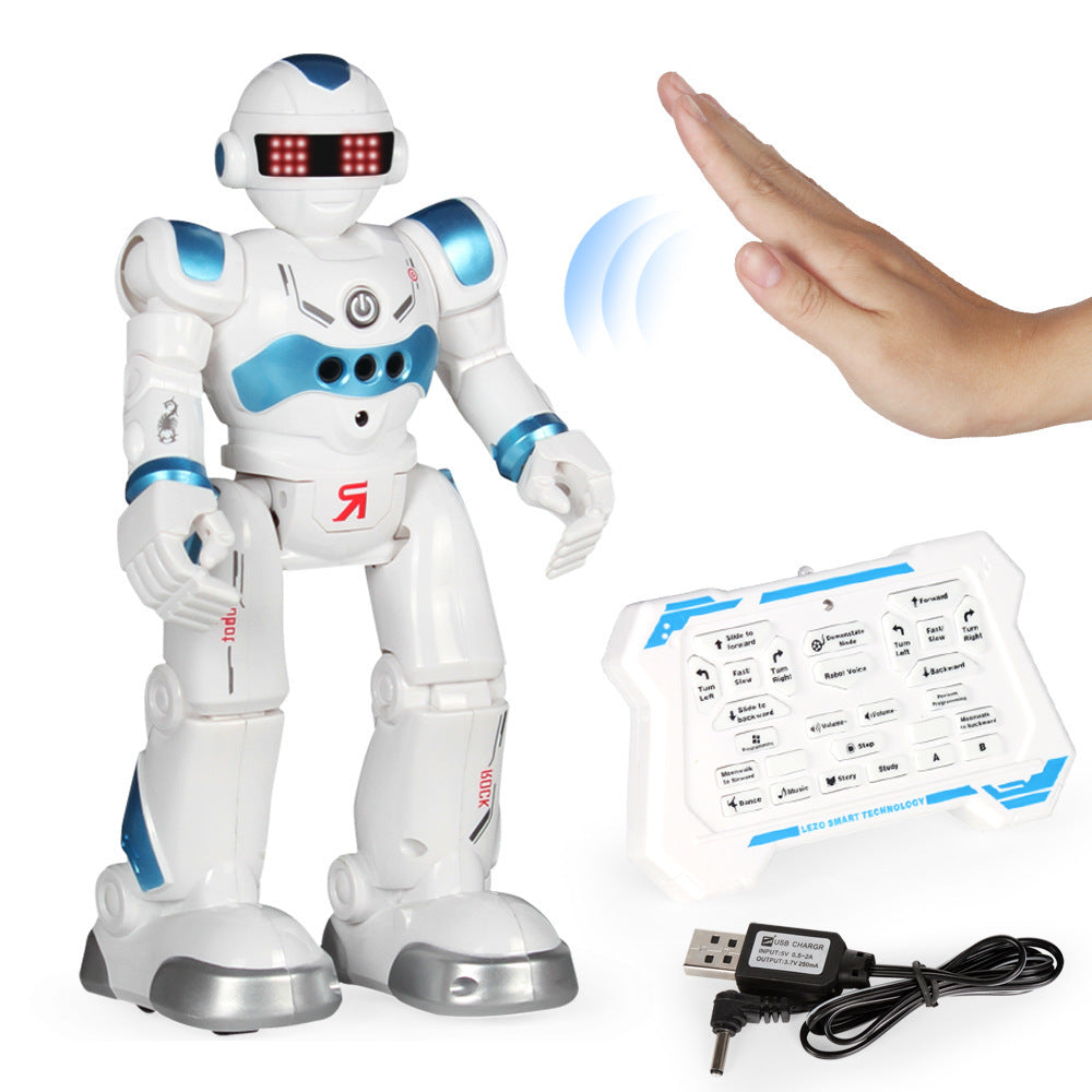 Remote Control Toy Smart Robot Electric Dancing Toy Cross-border Amazon Wish Boys And Girls - Increases scientific curiosity in children