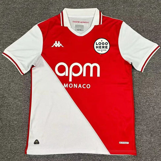 Camiseta de fútbol de aficionados del equipo local de Mónaco 2024-25