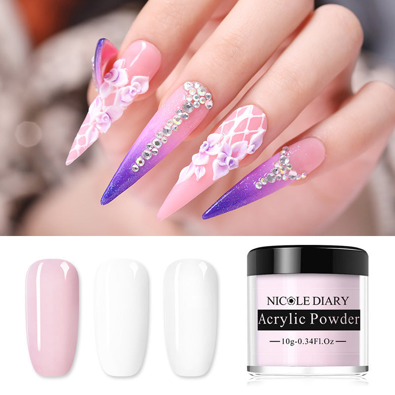 NICOLE DIARY Nail Crystal Pollen Sparkle