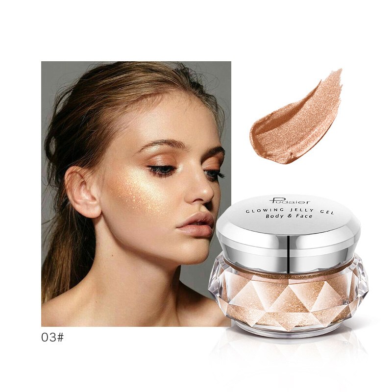 Producto de maquillaje multiusos PUDAIER: iluminador, bronceador y brillo facial