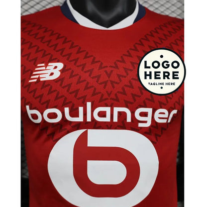 2024-25 Lille Home Player Version Soccer Jersey