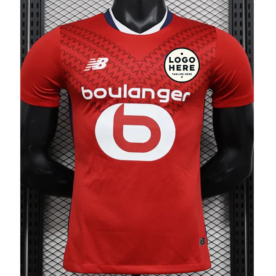 2024-25 Lille Home Player Version Soccer Jersey