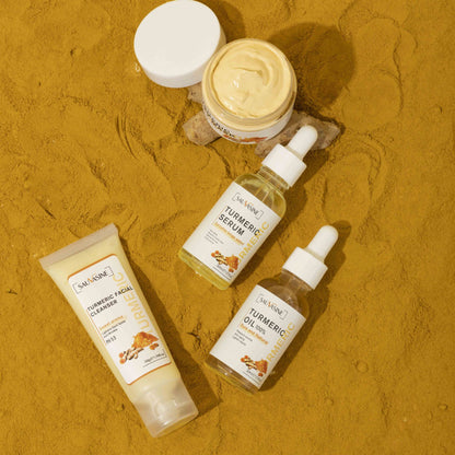 SAUVASINE Turmeric Rejuvenating Nourishing Moisturizing Skin Care Set