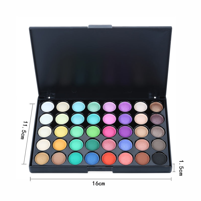 Eyeshadow Palette Bright Color, Strong Adhesion