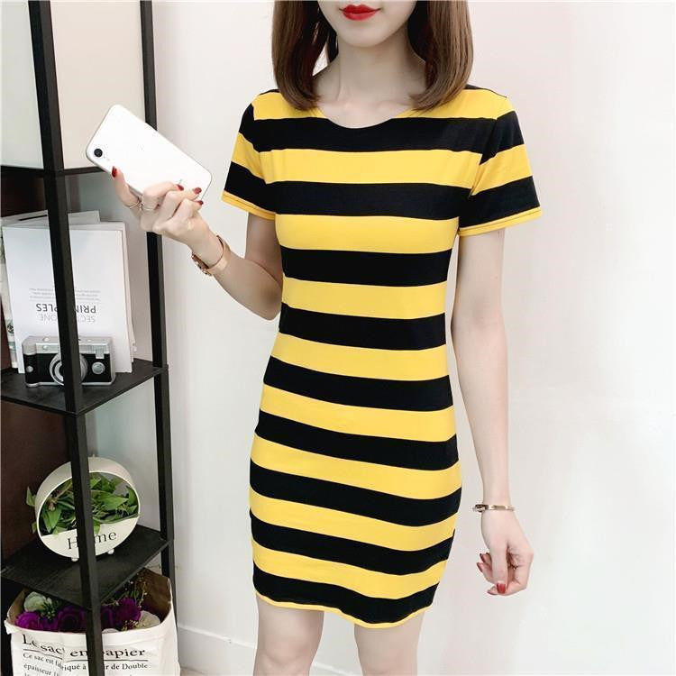 Fashion Personality Slim Bodysuit Dress Women