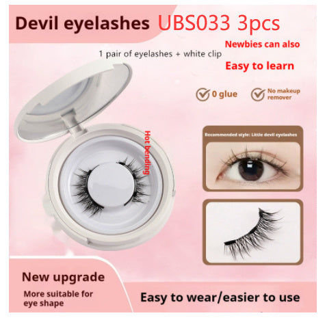 Magnetic Attraction False Eyelashes with Magnetic Clip for a Natural Look