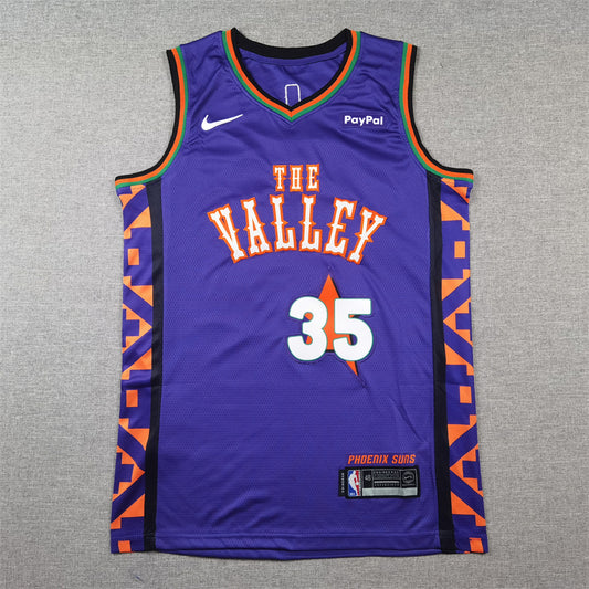 Phoenix Suns Valley MURRY # 35 Purple City Edition  NBA Jerseys