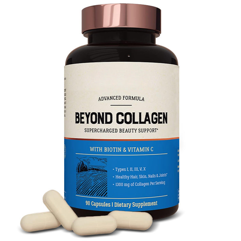 Collagen Capsule With Biotin and Vitamin C