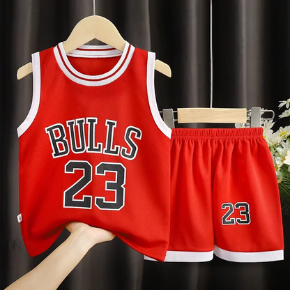 New 2024-25 American Basketball, Boston, Bulls, Rockets, Golden State Kids Jersey and Shorts Set