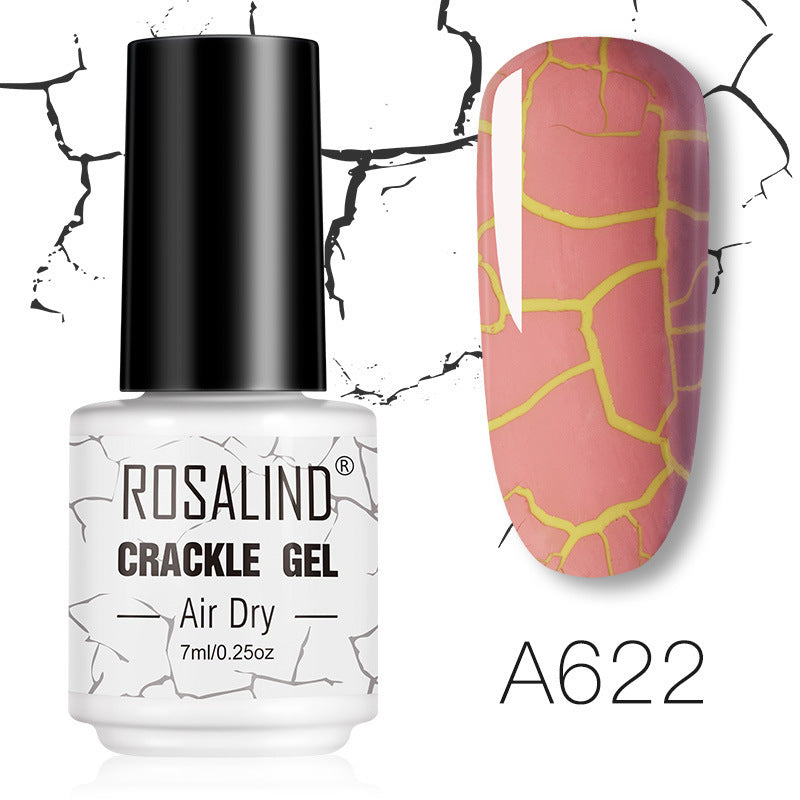 Esmalte de uñas con rayas agrietadas ROSALIND