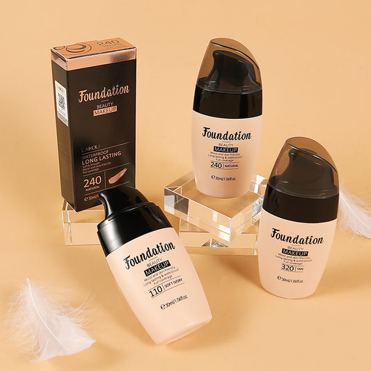 Base de maquillaje líquida natural hidratante correctora LAIKOU