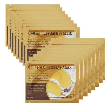 BEAUTY GOLD Korean Gold Crystal Collagen Masks, Anti-Aging, Acne Eye Mask