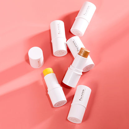 Lápiz de maquillaje bronceador resistente al agua y multiusos 3 en 1: rubor, sombra y lápiz labial