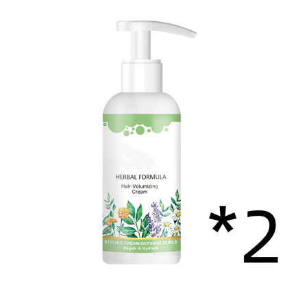 Crema voluminizadora para el cabello con fórmula a base de hierbas para todo tipo de cabello, 50 ml: compre 3 y pague 2