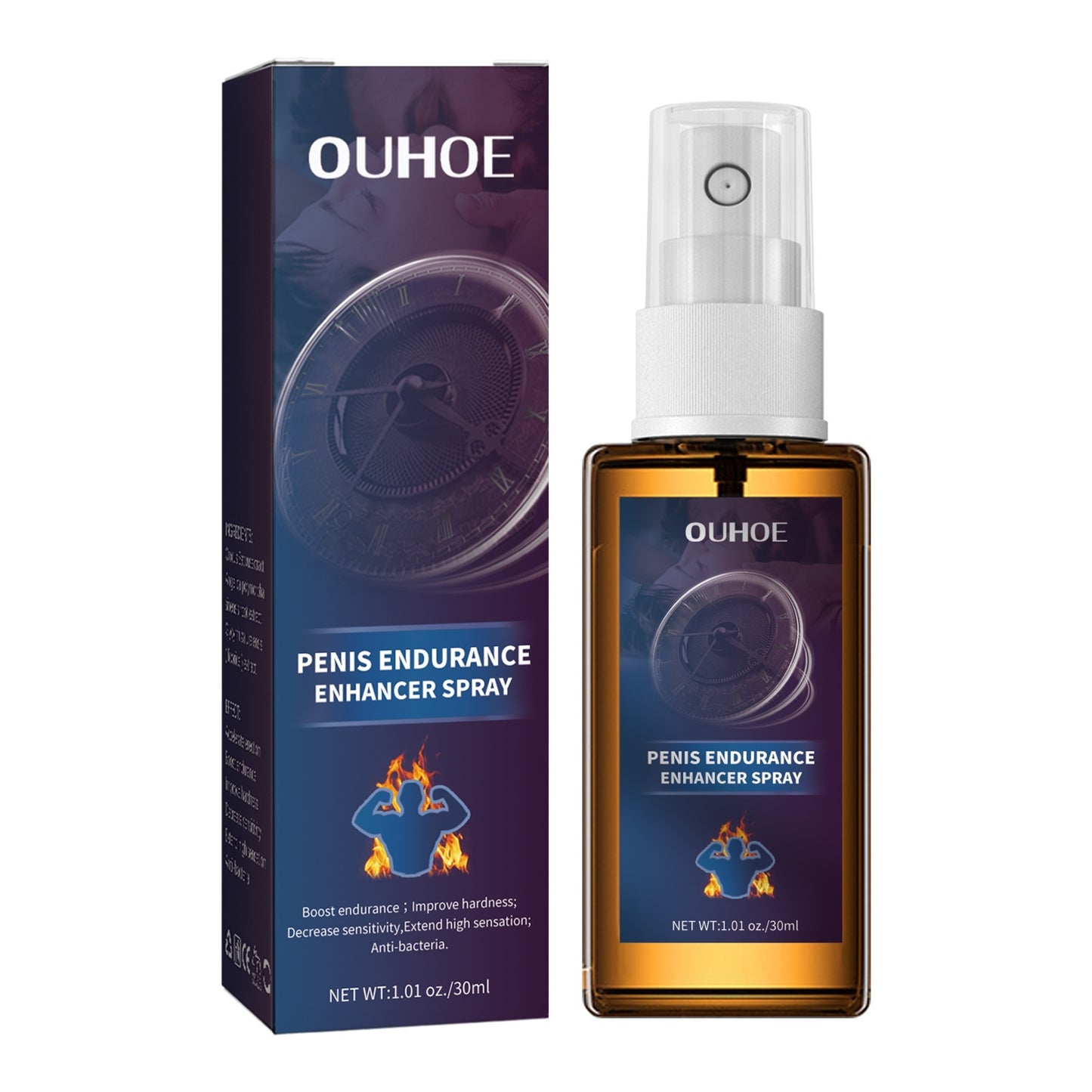 OUHOE Spray retardante sexual para hombres: compre 3 y pague 2