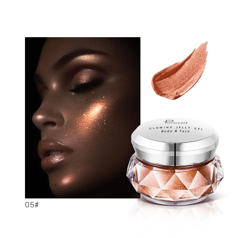 Producto de maquillaje multiusos PUDAIER: iluminador, bronceador y brillo facial