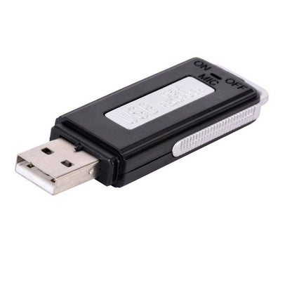 USB Ses Kaydedici Mini Dijital Ses Kayıt Cihazı U Disk Mikrofonlu ve Şarj Edilebilir